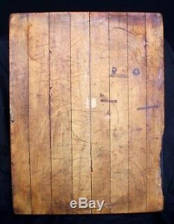 15x20 Antique Vintage Maple Wood Wooden Butcher Chopping Block Cutting Board