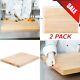 2-pack 24 X 18 X 1 3/4 Wood Commercial Restaurant Cutting Board Butcher Block