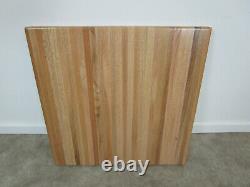 24 x 24 x 1.5 Maple Wood Butcher Block Counter top Cutting Board Commercial