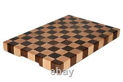 24x18x2 End Grain Butcher Block Board, Meat Cutting Board, Cheese Board