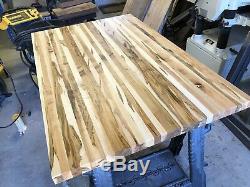 25 5 /8 x 18 x 1 1/2 ambrosia Maple Wood Butcher Block Counter top cutting board