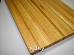26 DEEP Solid Oak Edge Grain BUTCHER BLOCK, counter top, table top 26x38x1.5