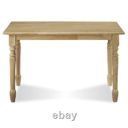 30 in. X 48 in. Natural Dining Table Butcher Block Solid Wood Top High-Quality