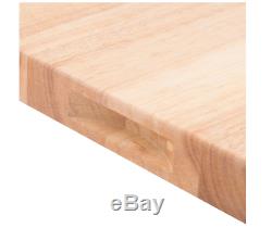 30 x 18 x 1 3/4 Wood Commercial Restaurant Solid Cutting Board Butcher Block 