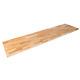 4 Ft. L X 25 In. D Unfinished Ash Solid Wood Butcher Block Countertop With Eased