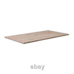4 Ft. L X 25 In. D Unfinished Birch Butcher Block Countertop with Standard Edge