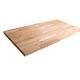 4 Ft. L X 25 In. D Unfinished Acacia Solid Wood Butcher Block Countertop With Ea