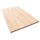 4 Ft. X 25 In. Butcher Block Countertop With Eased Edge Unfinished Solid Wood