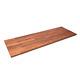 4 Ft. X 25 In. Unfinished Sapele Solid Wood Butcher Block Countertop Eased Edge