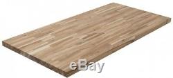 50 In. Acacia Wood Kitchen Surface Top Cover Butcher Block Countertop