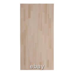 6 Ft. L X 25 In. D Unfinished Birch Butcher Block Countertop in with Standard Ed