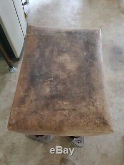 Antique Vintage Solid Butcher Block Table Great Condition and Quality