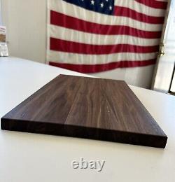 Black Walnut Butcher Block Cutting Board (19.5 x 10.5)