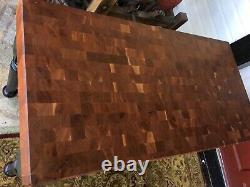 Boos Cherry Butcher Block 24 x 48, solid end grain, never cut on, not maple