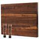 Brazos Home Dark Walnut Wood Cutting Board For Kitchen, Butcher Block, Choppi