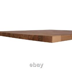 Butcher Block Countertop 10 ft L x 25 in. D x 1.5 in. T Antimicrobial Eased Edge