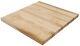 Butcher Block Countertop 2 Ft. L X 2 Ft. 1 In. D X 1.5 In. T In Finished Maple