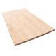 Butcher Block Countertop Antimicrobial Eased Edge Solid Wood In Unfinished Hevea