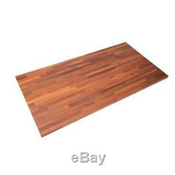Butcher Block Countertop Kitchen Counter Wood Unfinished Sapele 74X39x1.5 In