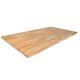Butcher Block Countertop Unfinished Ash Antimicrobial 74 In X 39 In X 1.5 In