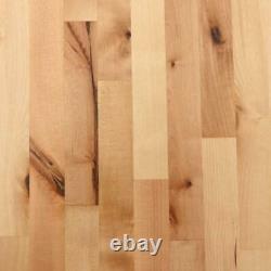 Butcher Block Countertop Unfinished Birch 8 ft For Bathroom Kitchen Laundry Room