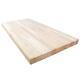 Butcher Block Countertop Unfinished Hard Maple 8 Ft. Standard Eased Edge