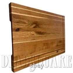 Butcher Block Cutting Board By DeadSquare Rustic Cherry Hardwood Modern Design