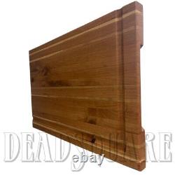 Butcher Block Cutting Board By DeadSquare Rustic Cherry Hardwood Modern Design
