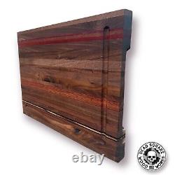 Butcher Block Cutting Board By DeadSquare Walnut Hardwood Modern Design