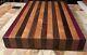 Butcher Block/cutting Board Handcrafted With Exotic Woods