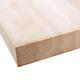 Butcher Block Desktop Countertop Impact Resistant Solid Wood In Unfinished Maple