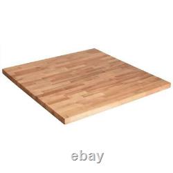 Butcher Block Island Countertop 3 Ft. Lx36 In. Dx1.5 In. T Birch Wood Unfinished