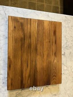 Butcher Block Made From Reclaimed Hard Wood