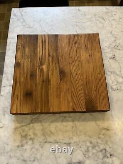 Butcher Block Made From Reclaimed Hard Wood