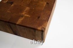 Butcher Block Wooden Cutting Chopping Board 15x15x5