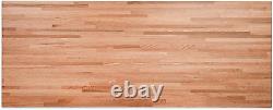 CONSDAN Butcher Block Counter Top, USA Grown Oak Solid Hardwood Countertop, Wood