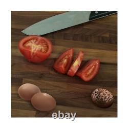 CONSDAN Butcher Block Counter Top, Walnut Solid Hardwood Countertop, Wood Sla