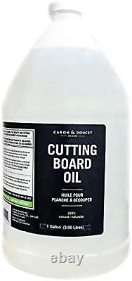 Caron & Doucet Cutting Board & Butcher Block Wood Oil 100% Plant-Based & Veg