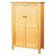 Catskill Craftsmen 2 Door Storage Cabinet In Natural Birch