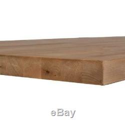 Countertop Butcher Block Wood Table Kitchen Hardwoood Unfinished Birch 4X2 Ft