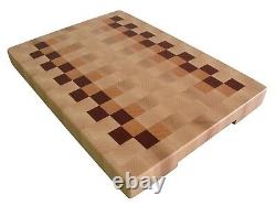Cutting Board, Cheese Board, with Feet, Butcher Block, Chopping Block, Kitchen