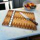 Cutting Board Hardwood End Grain Charcuterie Butcher Block 17.25 X 10.5x 1.5