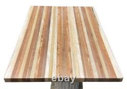 Cutting Board Table Top, Butcher Block, Kitchen Island Table Top, Rectangular, A