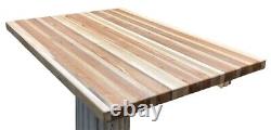 Cutting Board Table Top, Butcher Block, Kitchen Island Table Top, Rectangular, A