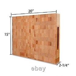 Cutting Board Usa Grown Hardwood Butcher Block Hard Maple With Invisible Inner H