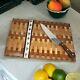 Cutting Chopping Board Hardwood End Grain Butcher Block 17.5x11x1.5 Handmade