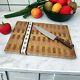 Cutting Chopping Board Hardwood End Grain Hand Made Butcher Block 16x10.5x1.5