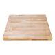 Durasteel 24x24 Butcher Block Countertop Natural Maple Slab Wood Table Top