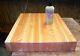 Edge Grain Butcher Block Cutting Board 22 X 22 X 3 Inches Reversible