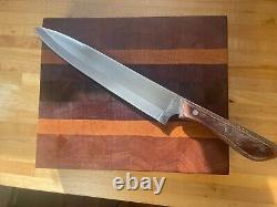 End-Grain Butcher Block Cutting Board heavy White oak and mahogany (8 x 10 x 2)